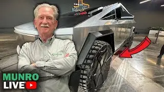 First look at Tesla Cybertruck’s suspension.