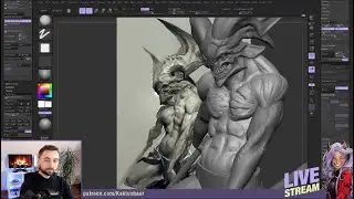 Creature Sculpting in ZBrush | Live Stream