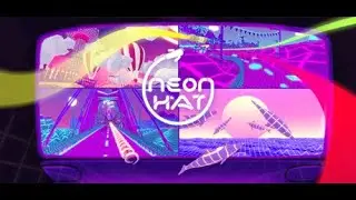 Let's Play NeonHAT VR & Initial Impressions Review - Flying Synthwave Neon Racer