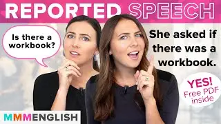 Can you use REPORTED SPEECH? Grammar Lesson + Examples