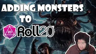 How to Add Monsters To Your Roll20 Dungeons and Dragons Game | Roll20 Technical Tips Episode #3