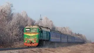 М62-1650 с поездом 54 Санкт-Петербург - Киев