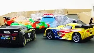 Disney Cars 2 Italy Race Crash Scene Remake! Stop Motion Animation