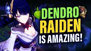 DENDRO RAIDEN HITS HARD?! Hyperbloom Raiden Shogun Build Guide, Teams & Showcase | Genshin Impact