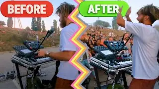 HOW TO RAVE IN 15 MINUTES (Huge Crowd Appears for LIVE-Techno)