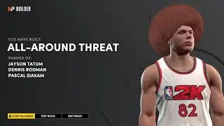 HOW to MAKE the BEST ALL AROUND THREAT on NBA 2K21 NEXT GEN!