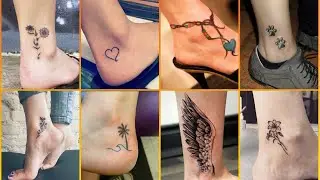 50+ Most Beautiful Ankle Tattoos For Girls 2025 | Attractive Ankle Tattoos | Women's Ankle Tattoos!