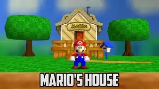 ⭐ Super Mario 64 PC Port - Mario's House