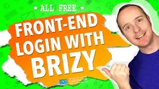 WordPress Front End Login With Free Brizy + Two Free Plugins