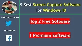 Top 3 Best Screen Capture Software for Windows 10