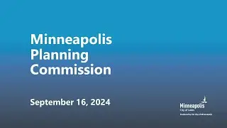 September 16, 2024 Planning Commission