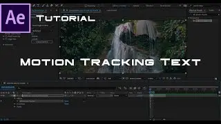 How to Attach Text To The Ground in After Effects