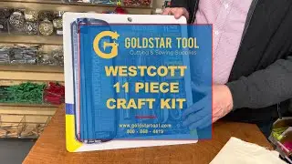 Product Showcase - Westcott 11 Piece Craft Kit - Goldstartool.com - 800-868-4419