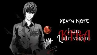 Death note - Light yagami | What Light yagami think of killing CRIMINALS | Light yagami words