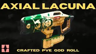 AXIAL LACUNA: PVE God Roll - Crafting Guide - New Solar Fusion Riffle - Destiny 2