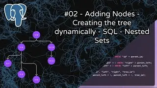 02 - How to Dynamically Add Nodes and Build a Tree using Nested Sets in PostgreSQL