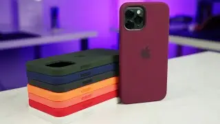 iPhone 12 Silicone Case Review - All Colors!