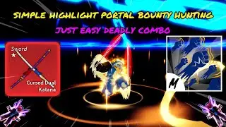 THE DEADLY PORTAL COMBO︱BOUNTY HUNTING︱BLOX FRUITS