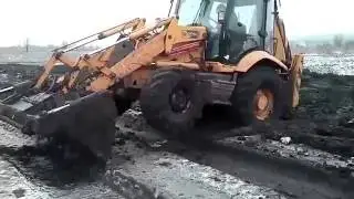 ВЕСЕЛАЯ ТЕХНИКА /ТАНЦЫ В ГРЯЗИ / ПОГРУЗЧИК JCB