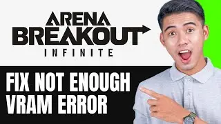 HOW TO FIX NOT ENOUGH RAM ERROR IN ARENA BREAKOUT INFINITE FIX YOU DONT HAVE ENOUGH RAM ERROR 2024!