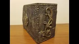 Органайзер для тетрадей из хлама. DIY. Organizador para cadernos de lixo.