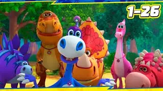 🦖 TURBOZAURS - ALL EPISODES OF THE FIRST SEASON | Family Kids Cartoon | Dinosaurs Cartoon for Kid