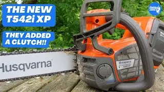 NEW!! Husqvarna T542iXP chainsaw FIRST IMPRESSIONS