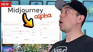 No More Discord! MidJourney Alpha Full Walkthrough....AI Art Made Easy!