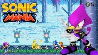 Sonic Mania mods Espio The Chameleon Over Heavy Shinobi