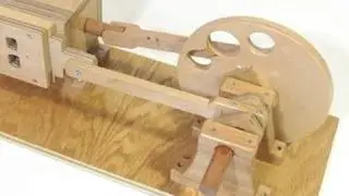 Wooden air engine