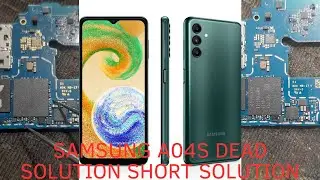 Samsung Galaxy A04s dead Solution (SM-A047F) Short Solution / No Power 100% Done