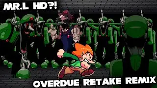 MR.L HD!? - Overdue Retake Remix | Vs Marios Madness V2 | Short Gameplay/Hard/Mod/FNF