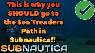 This is why you SHOULD go to the Sea Treaders Path in Subnautica #subnautica #short #subnauticagame