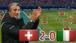 TACTICAL ANALYSIS: SWITZERLAND 2-0 ITALY | EURO 2024