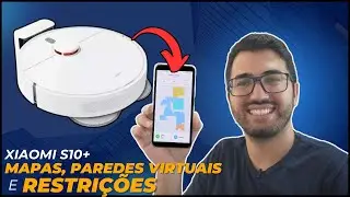 Como criar MAPAS, PAREDES VIRTUAIS e RESTRIÇÕES Aspirador Pó Xiaomi S10+ (plus)