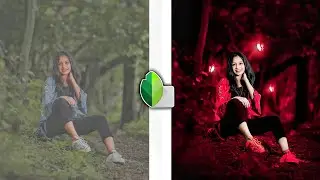 New Snapseed Background Colour Change Trick | Snapseed Photo Editing | Red Butterfly Photo Editing