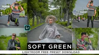 Lightroom Soft Green Presets🔥| Lightroom Mobile Presets DNG | Lr Free Preset Download | Green Tone