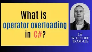 What is operator overloading in C#?