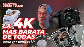 HACIENDO FOTOS Y VÍDEOS CON LA CÁMARA 4K MAS ECONÓMICA DEL 2019 // LUMIX G7 + 14-42 KIT  // JOHNS