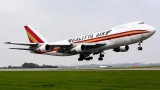 BOEING 747 CLASSIC - B747-200 LANDING + DEPARTURE - The Queen of the Skies