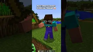 POV: That Korean Player Have Ping 6565 in Minecraft 💀 