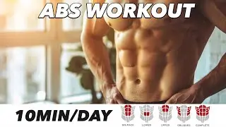 SIX PACK ABS IN 10 min/day (PROVED RESULTS) INTENSE WORKOUT