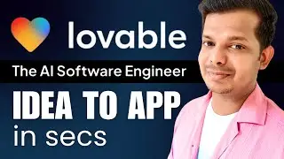 Build a REAL Full Stack App with LOVABLE AI