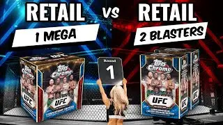 🚨NEW RELEASE🚨 3 AUTOS!!!! WHAT A PRODUCT! 2024 UFC TOPPS CHROME - 1 MEGA VS 2 BLASTER BOXES