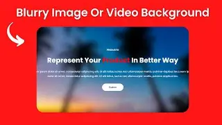 How To Make Blurry Image/video Background In Elementor Pro || DCreato Academy