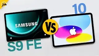 EASY CHOICE? Samsung Galaxy Tab S9 FE vs iPad 10