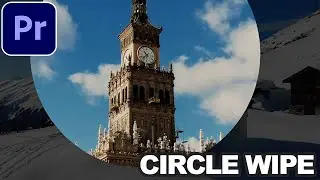 How to make Circle Iris Wipe Transitions in Adobe Premiere Pro CC (Tutorial)