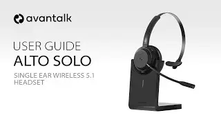 The Best Wireless Option for Call Centers? Alto Solo Single Ear Wireless 5.1 Headset - Video Guide