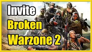 How to Join & Invite Friends when Social Menu is Broken Warzone 2 & Modern Warfare 2