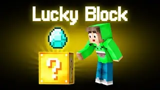 Opening Among Us Lucky Blocks in Minecraft!